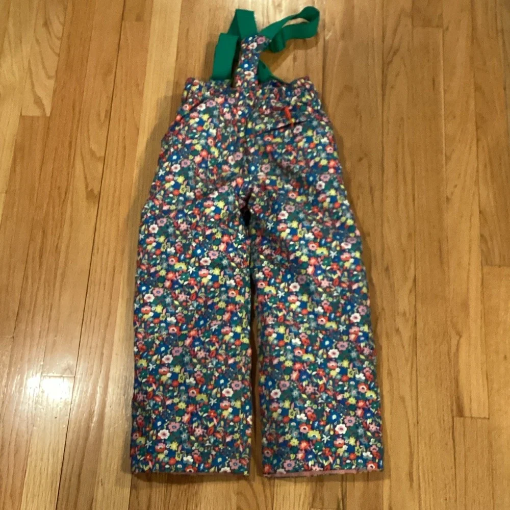 Mini Boden Floral Navy Floral Jacket and Snow Pants - Picture 6 of 9